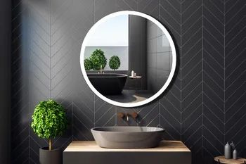 Lustro z wbudowanym oświetleniem RING LED 80 x 80