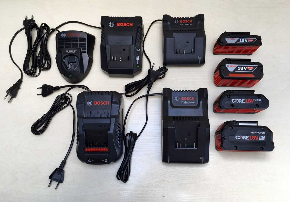 Оригинал BOSCH 2.0Ah 4.0Ah 6.3Ah 8.0Ah CORE ProCORE 18V Аккумулятор