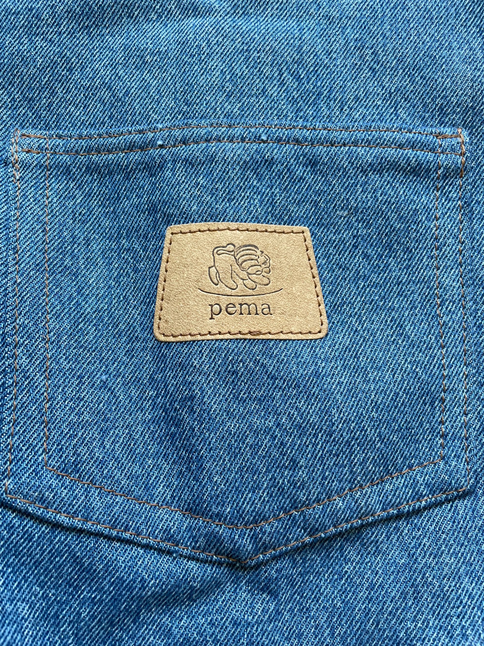 Torebka na ramię jeans Pema