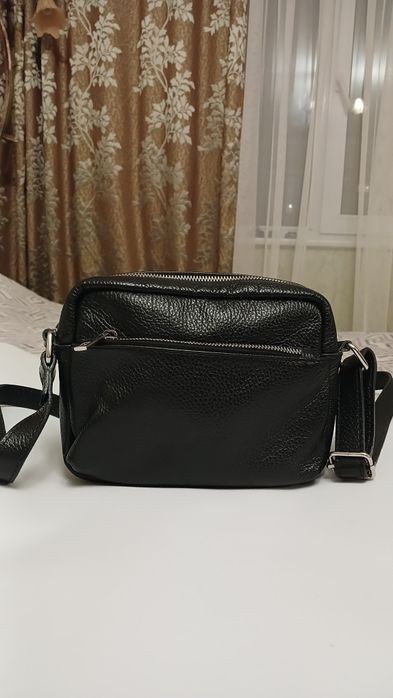 Сумка кросбоді жіноча натуральна шкіра