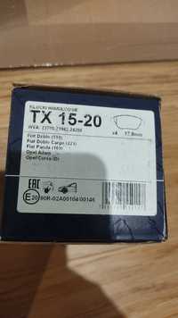 Klocki hamulcowe Tomex tx 15-20 17.8 mm