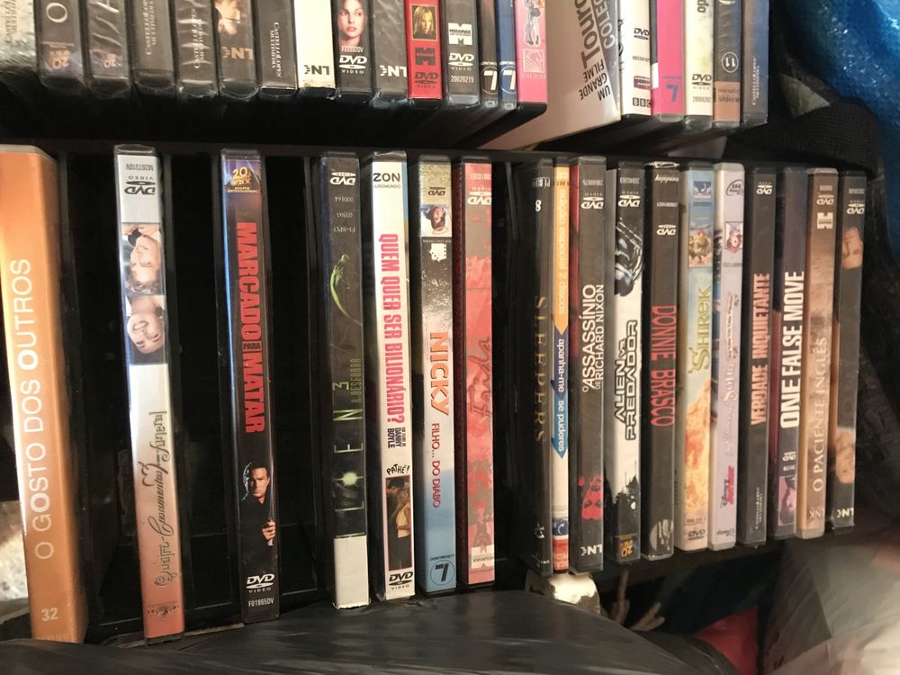 Dvd’s de filmes para desocupar
