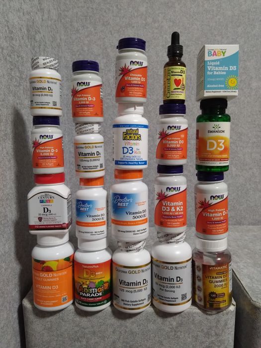 Вітанін Д3, iherb, дорослий вітамін Д3,