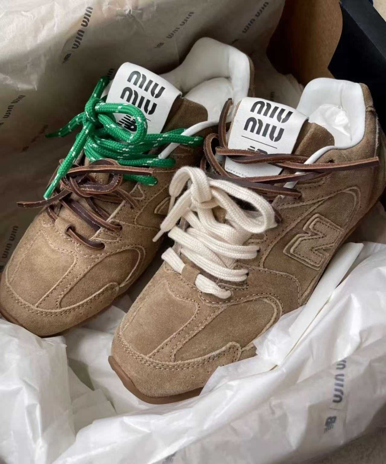 Buty NewBalance x  MIU MIU Moda Obuwie sportowe rozmiar.37
