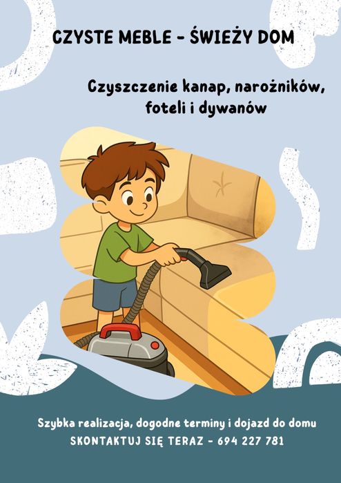 Pranie mebli - kanapy, narozniki, fotele itp