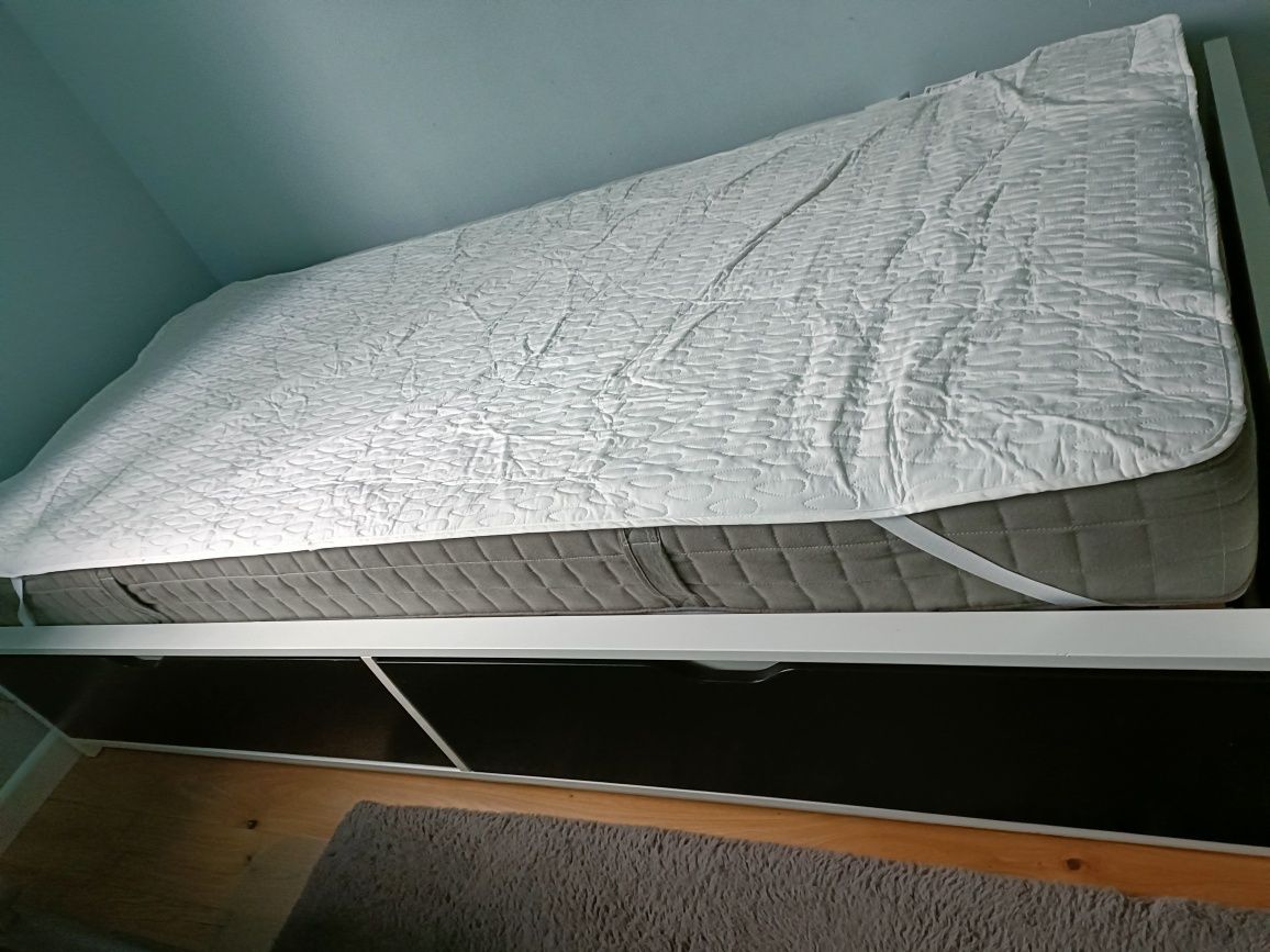 Tapczan Ikea + szuflady + materac MEGA OKAZJA