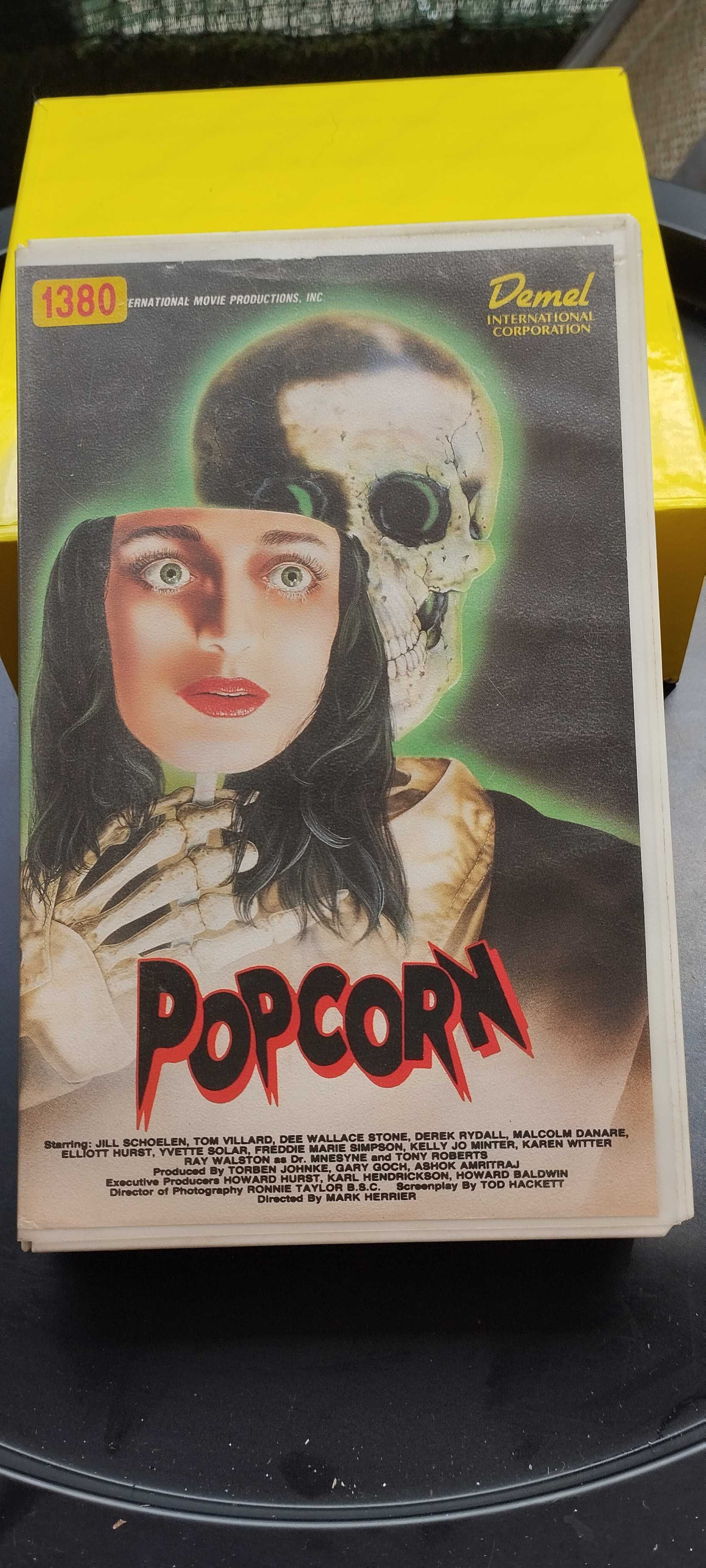 Kaseta VHS Popcorn – Demel Home Video (1992)