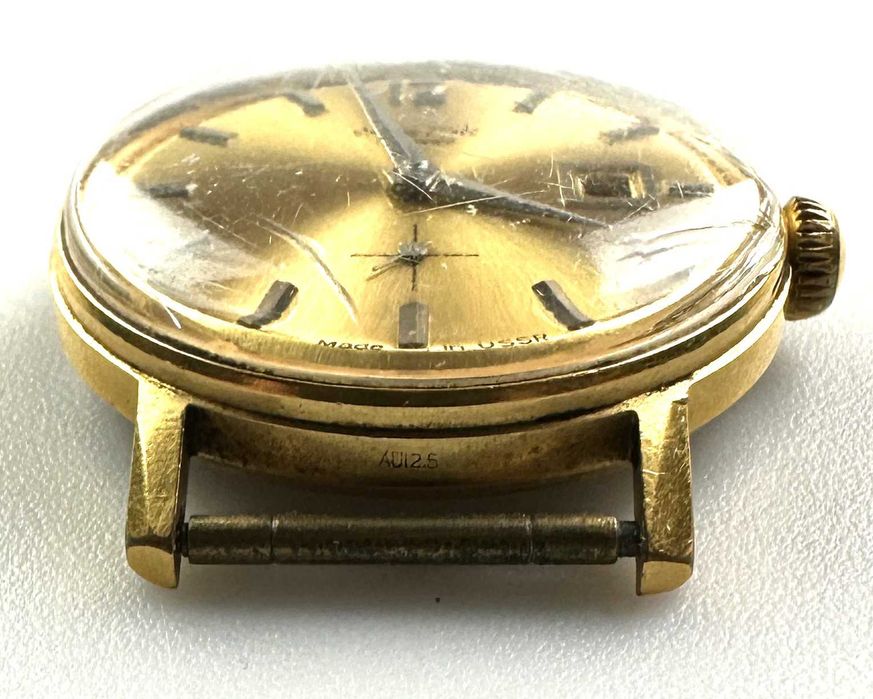 Zegarek Wostok 17 Jewels  pozłacany AU model 2605 made in USSR sprawny