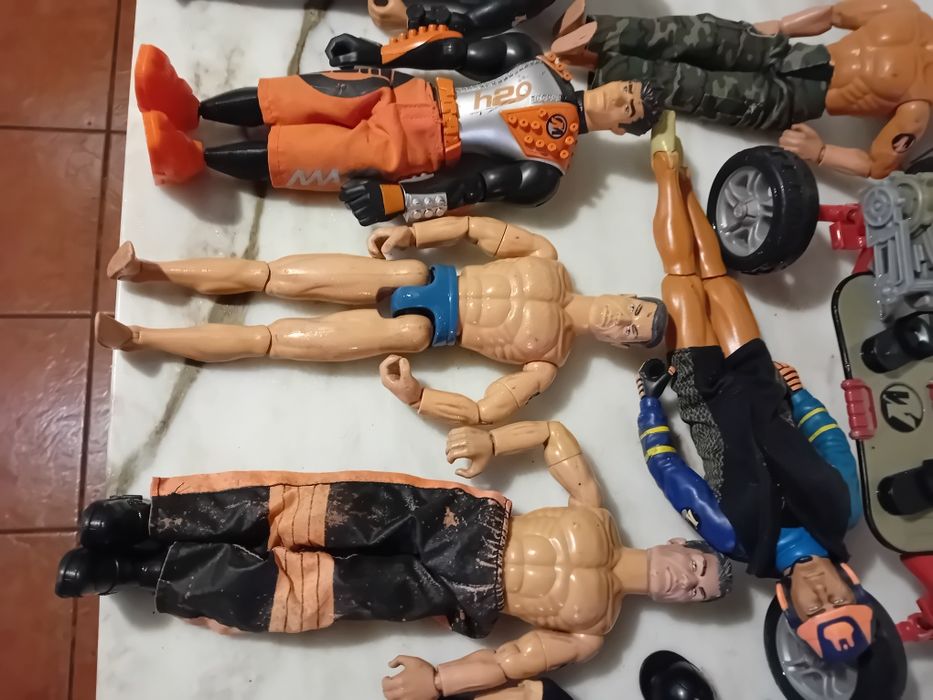 Conjunto de Bonecos Action Man