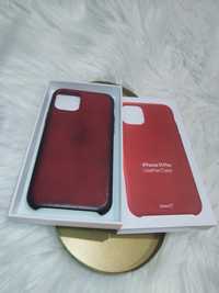Pokrowiec Kolorowy Czerwony Etui Case iPhone 11 Pro