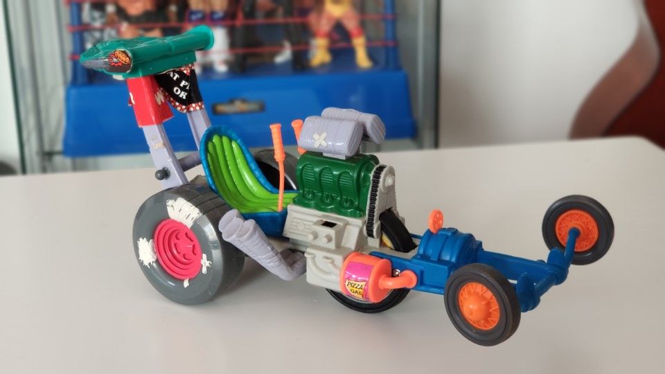 TMNT Teenage Mutant Ninja Turtles - Sewer Dragster Vehicle 1990