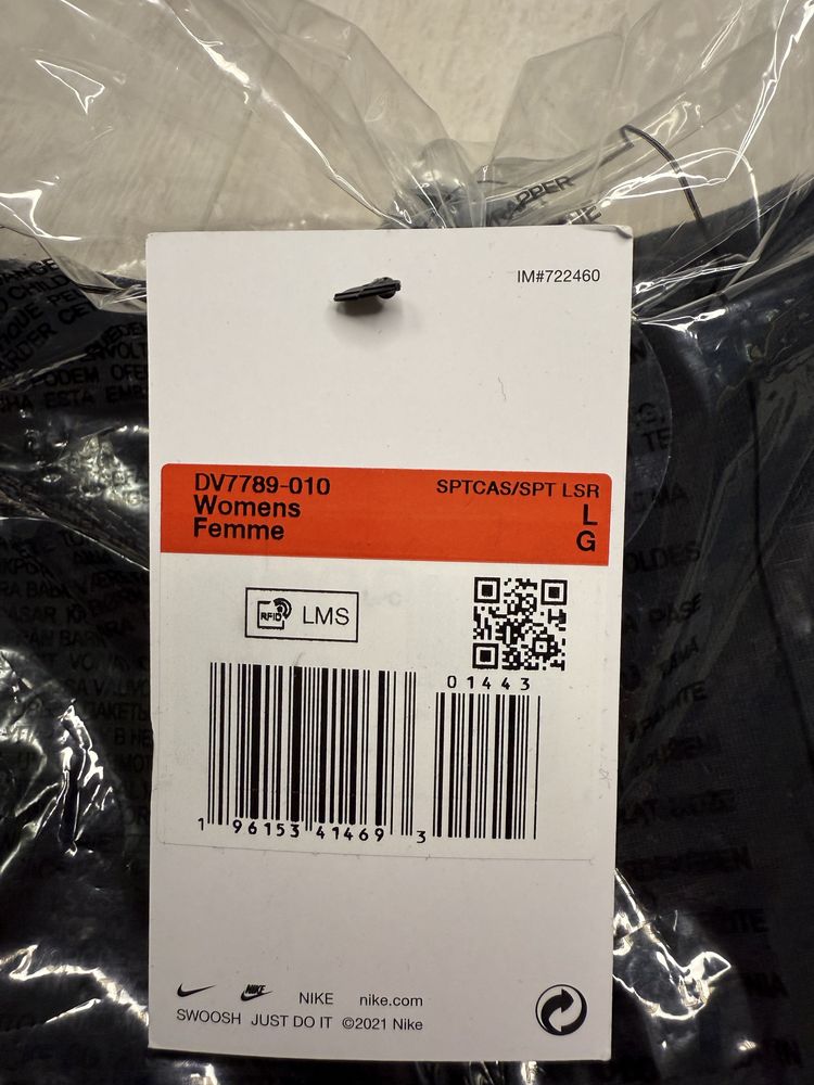 Жіночі лосини Nike  7/8 SPORTSWEAR CLASSICS BLACK DV7789-010