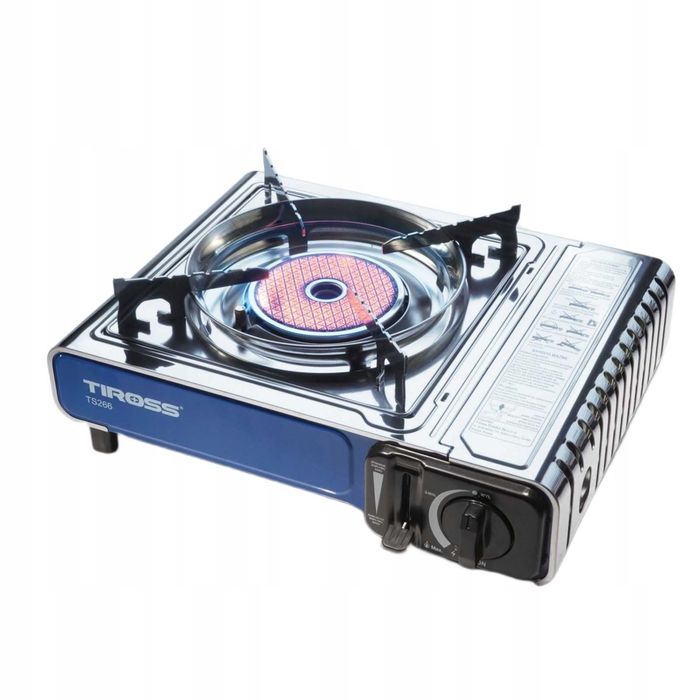 Kuchenka turystyczna gazowa ceramiczna na gaz TIROSS TS-266