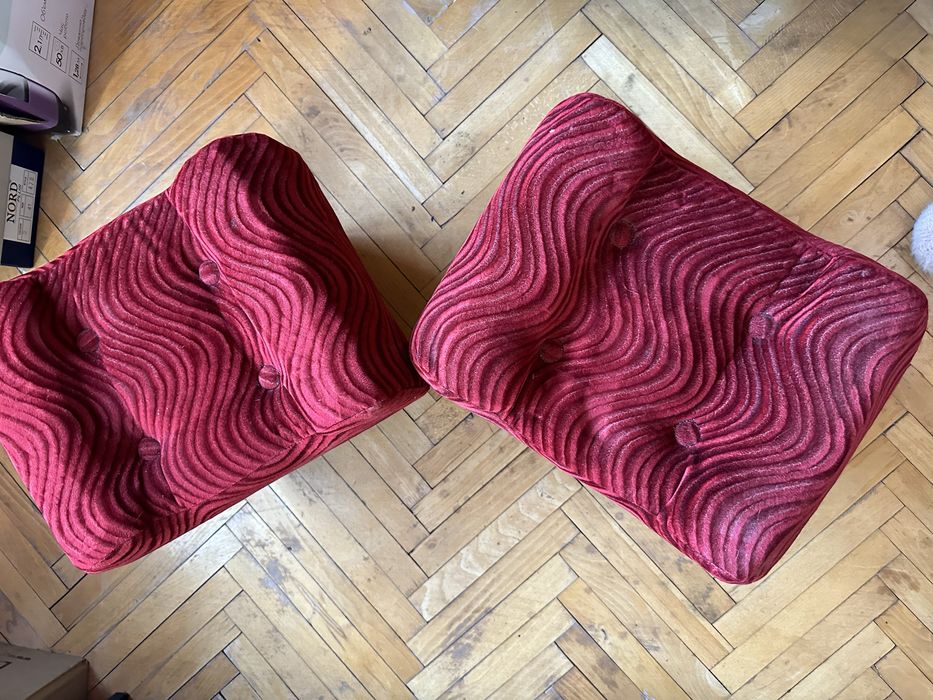 Бенкетка/пуф з корзиною для зберігання