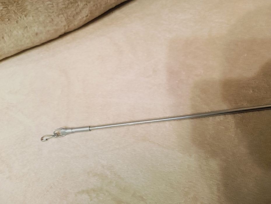 Pręt aluminiowy 50 cm drążek do przesuwania firan lub  zasłon