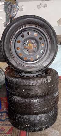 Шины 185/60 R14+диски 4*98