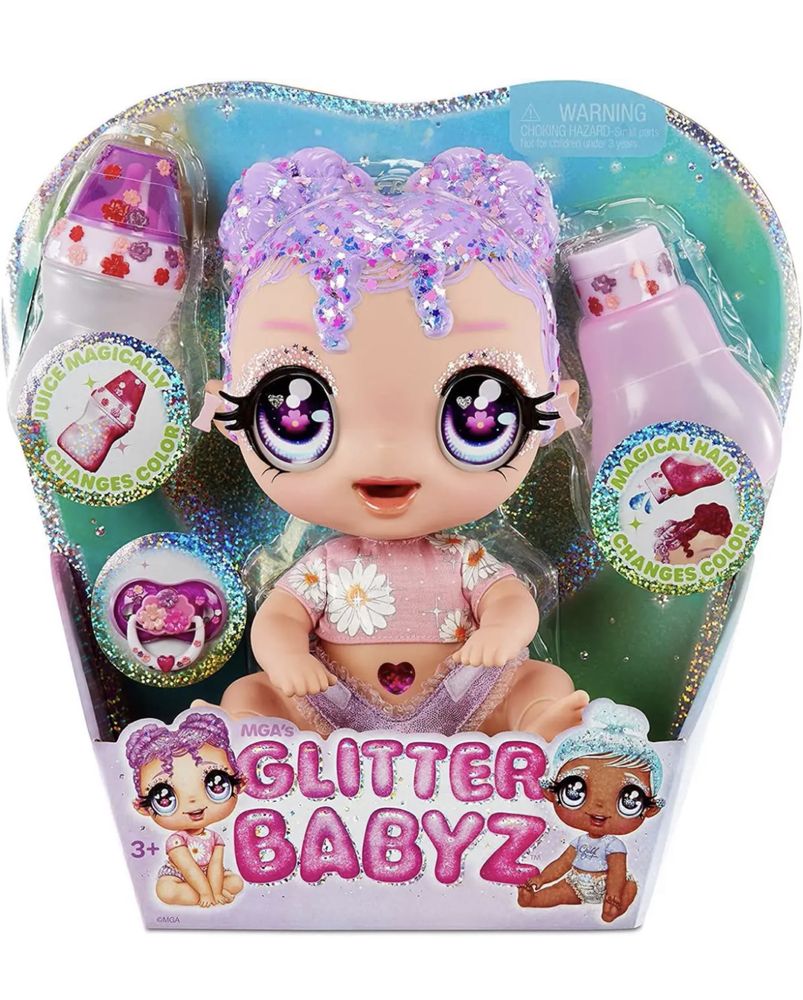 Лялька пупс Glitter Babyz Lol MGA