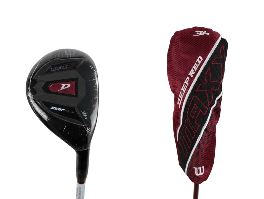 3 HYBRYDA Wilson DEEP RED MAXX kij do golfa golfowy R-flex regular