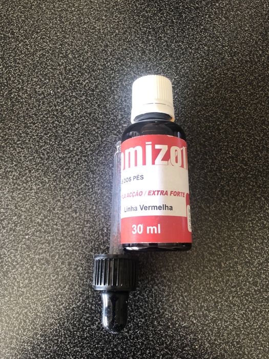 ONICOMILZOL gotas para fungos das  unhas pes Micose