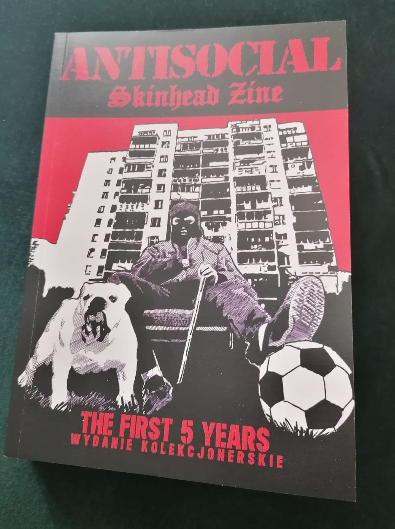 Ksiazka Antisocial Skinhead Zine