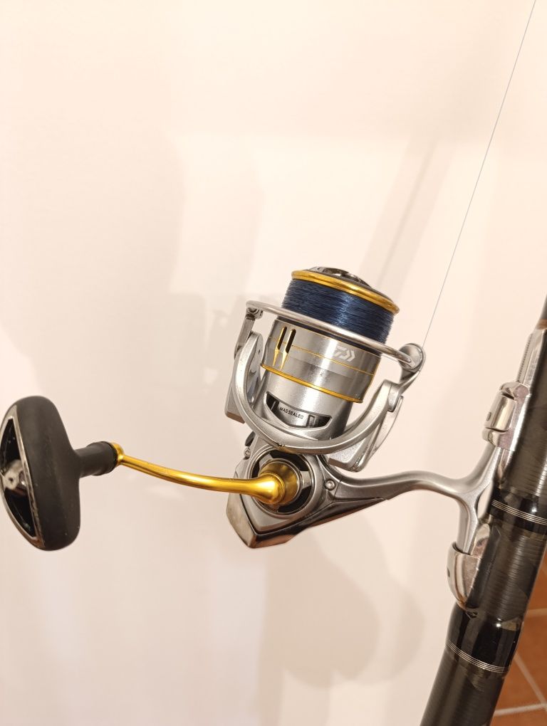 Cana Barros Adrenalina carreto Daiwa LT 400