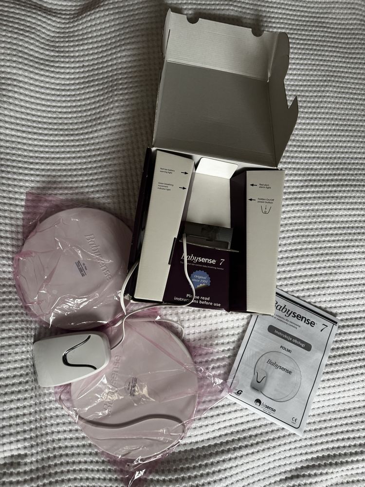 Monitor oddechu dla niemowlat z atestem BABYSENSE 7