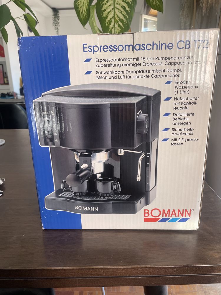 Máquina de café expresso Bomann vintage NOVA
