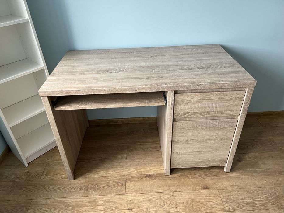 Biurko Kaspian dąb sonoma brw