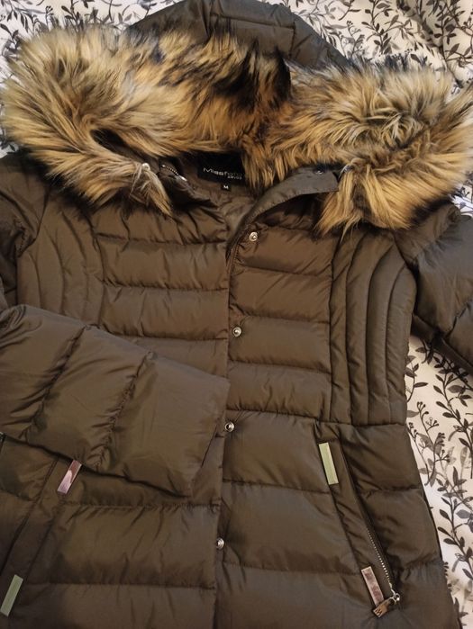 Kurtka zimowa damska M khaki