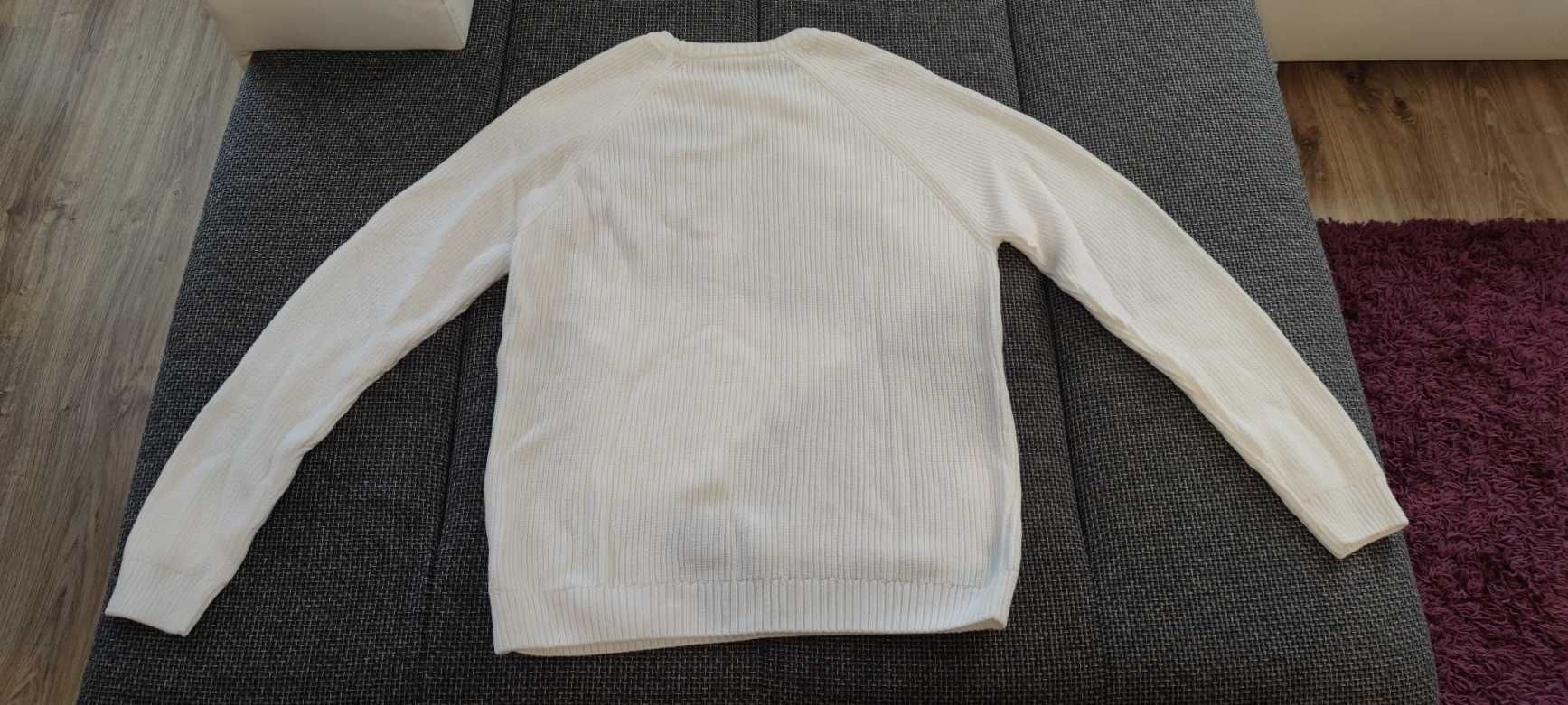 Sweter biały - ZARA