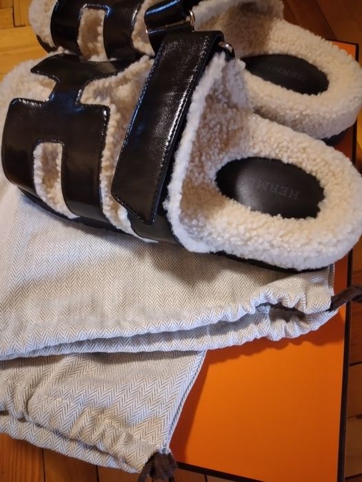 Hermes Chypre сандали шлёпанцы оригинал