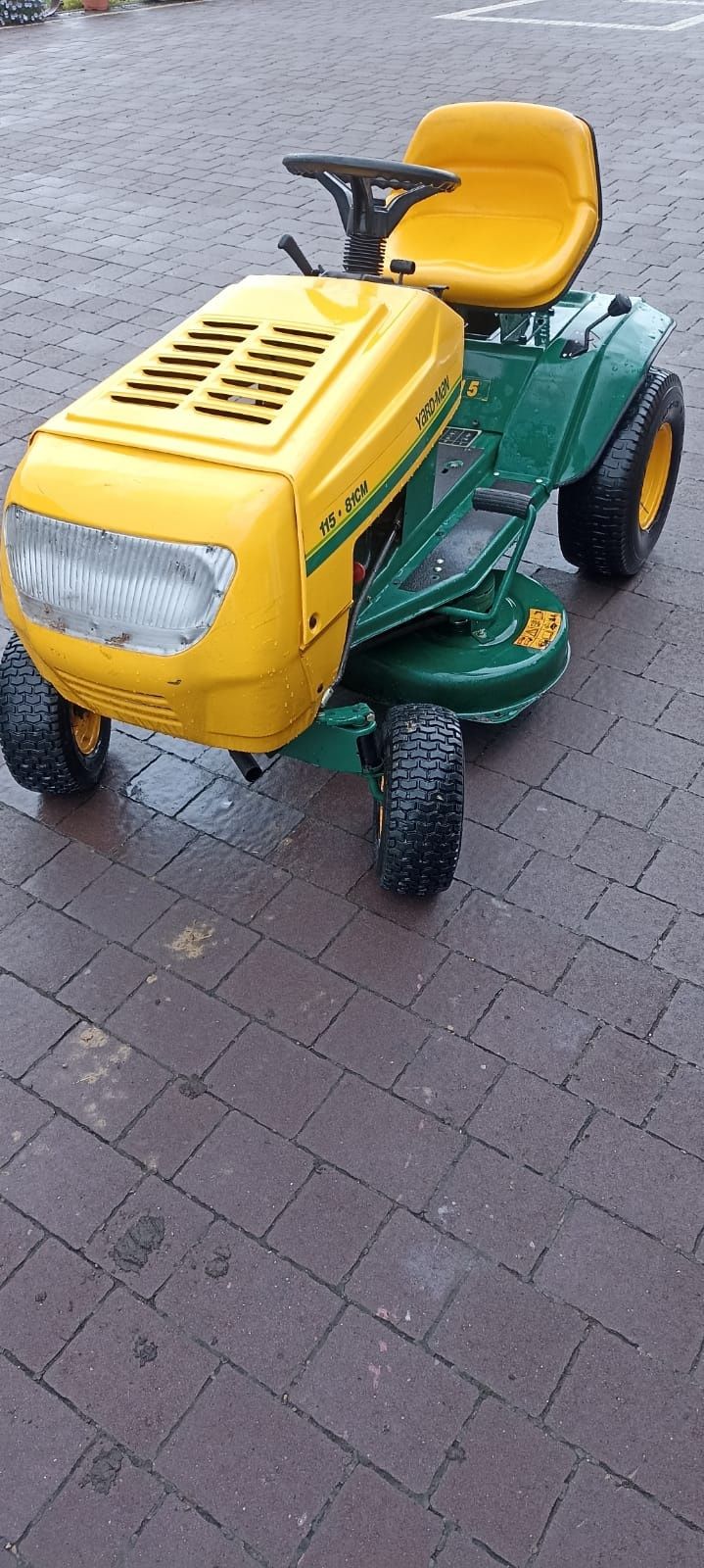 Traktorek kosiarka samojezdna mulcher