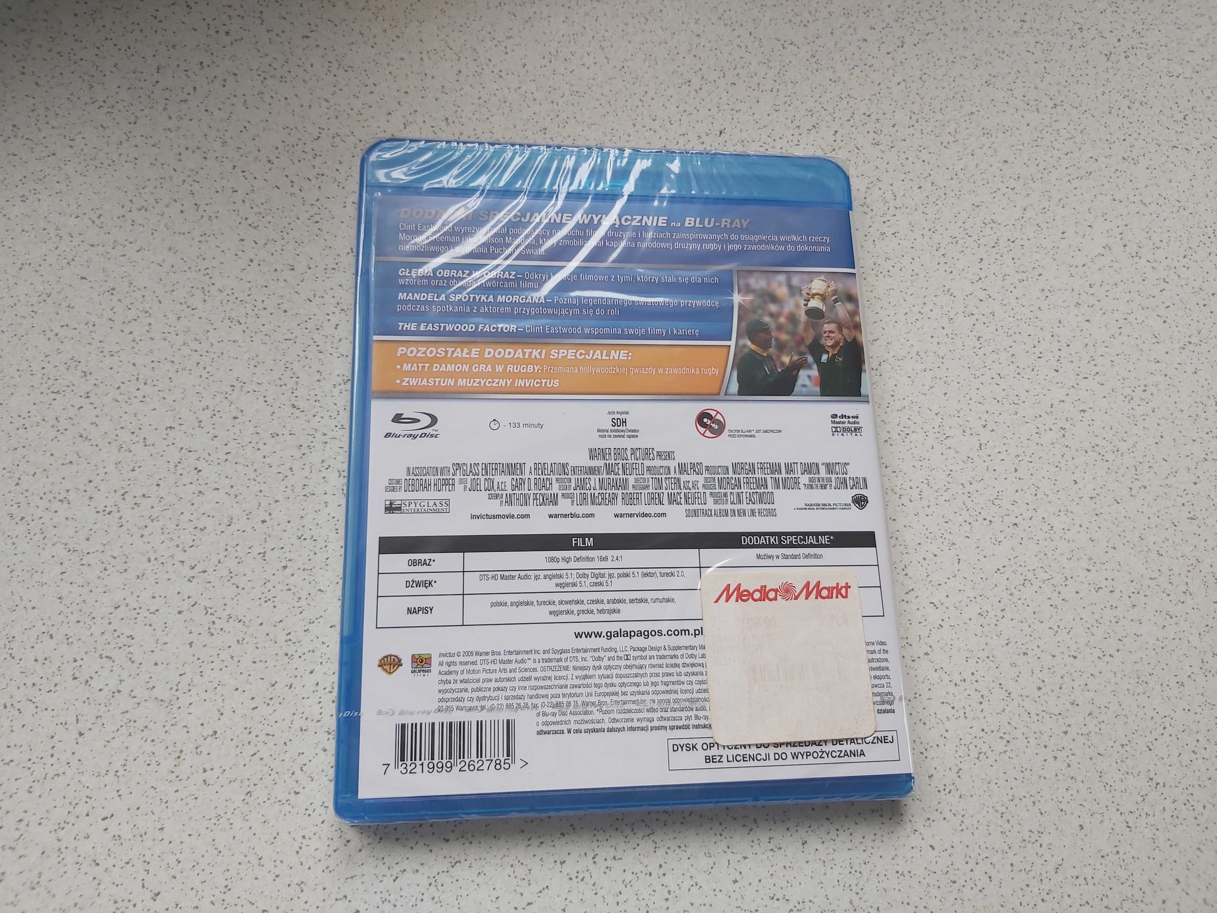 Film Blu-ray NIEPOKONANY Lektor