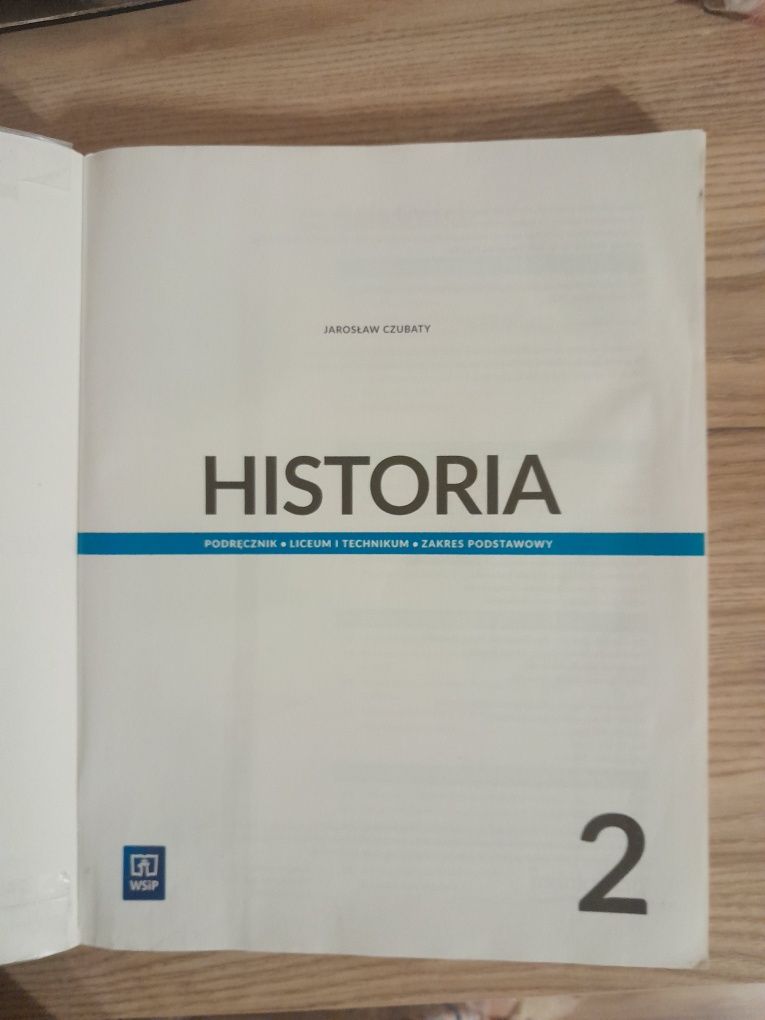 Podręcznik Historia 2 (Zakres podstawowy) WSIP