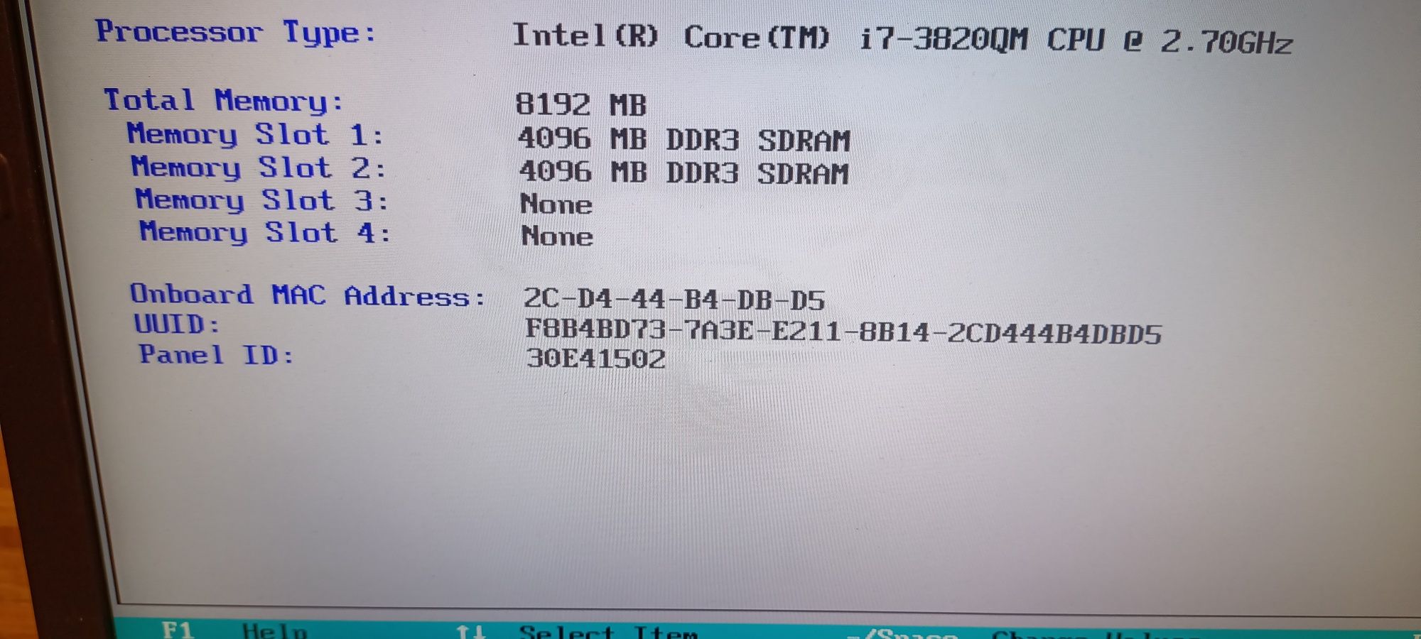 i7 3820 qm Laptop