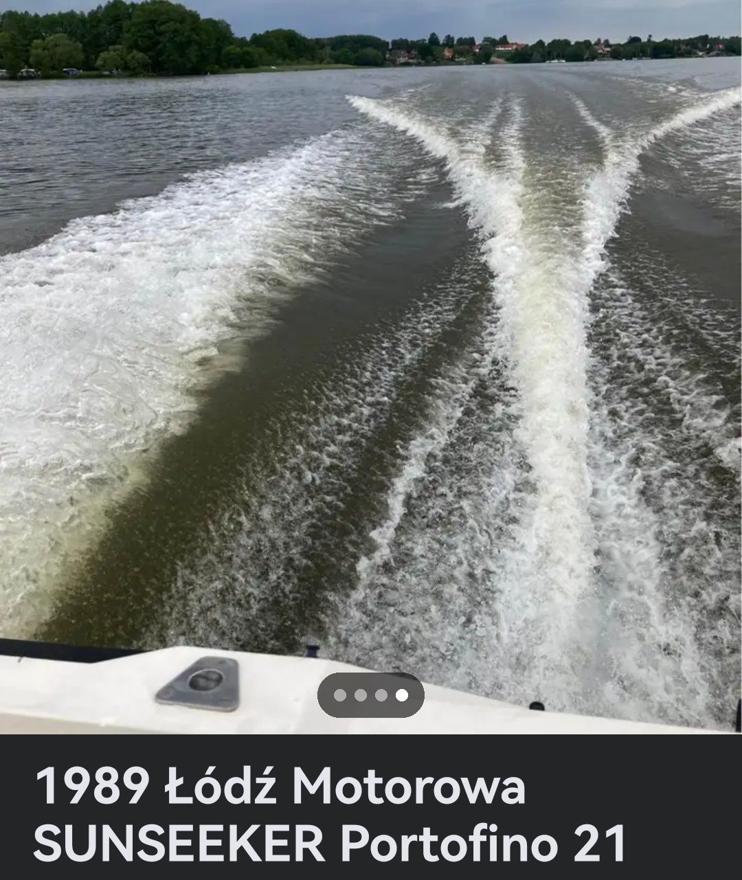 Sprzedam łódź motorową Sunseeker