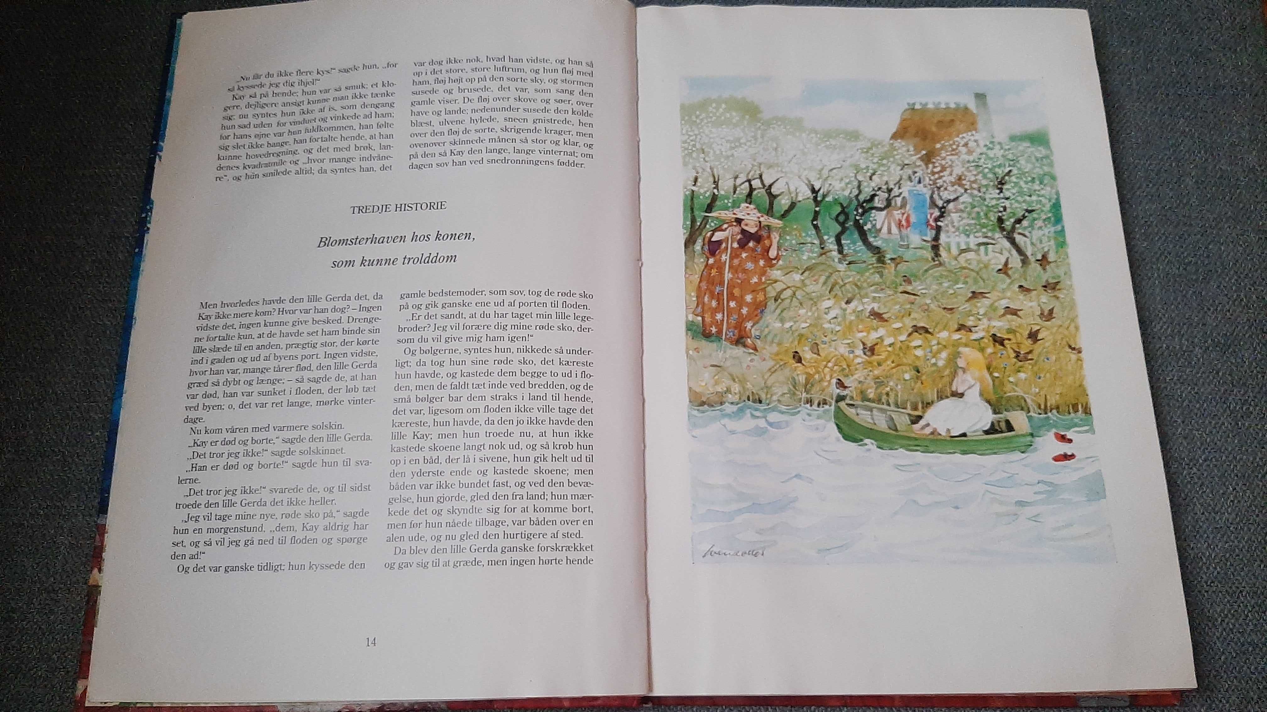 Børnenes Hans Christian Andersen Baśnie po duńsku il. Svend Otto S.