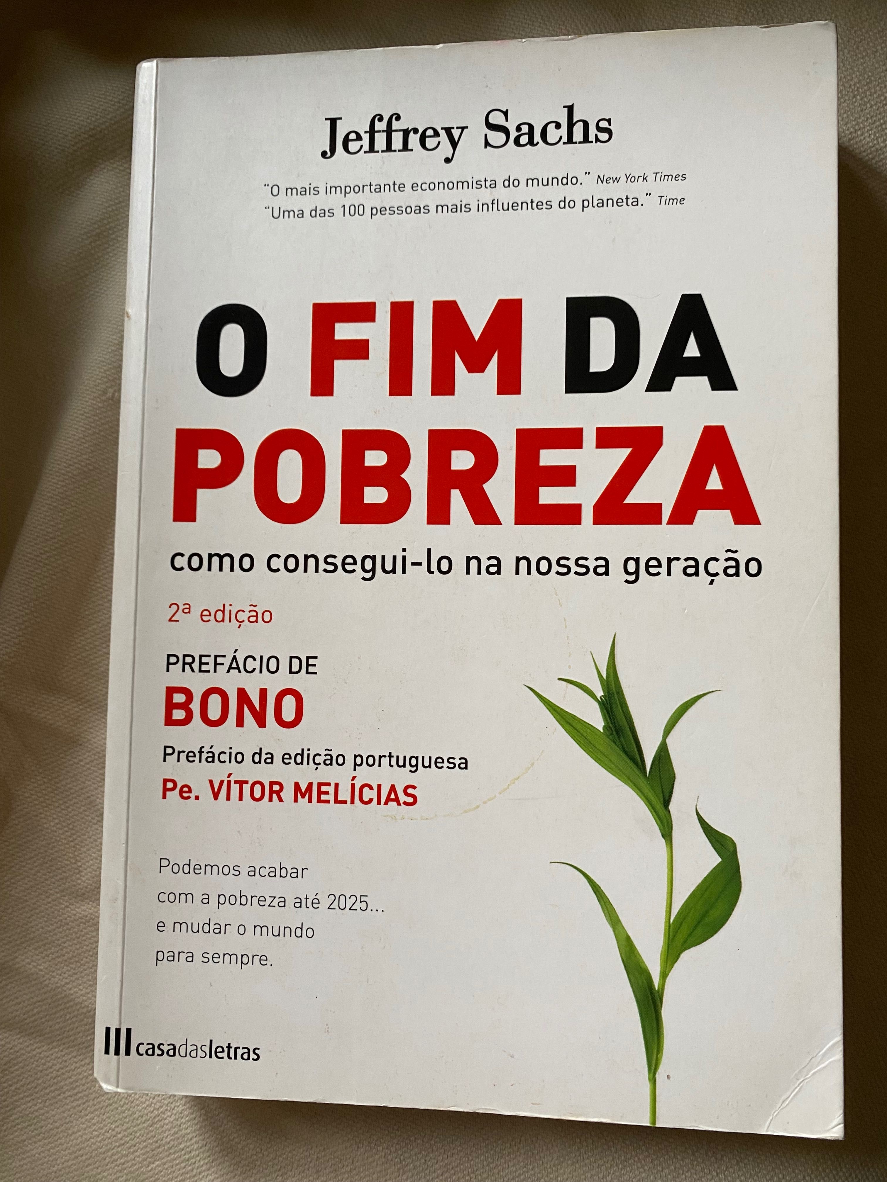 Livro “O Fim da Pobreza” de Jeffrey D. Sachs