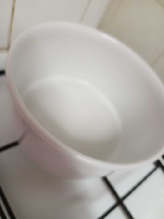 Tigela cerâmica branca multiusos, cozinha refeição