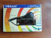 CB Radio Yosan Turbo po modyfikacji + Antena ML-145