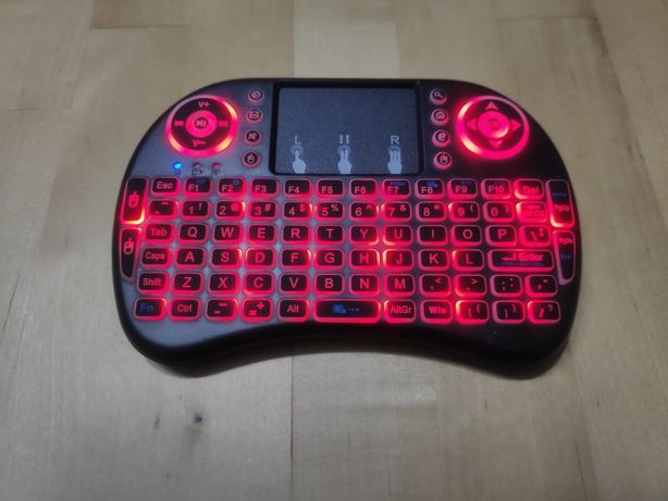 Teclado Wireless Mini - Multifunções com iluminação