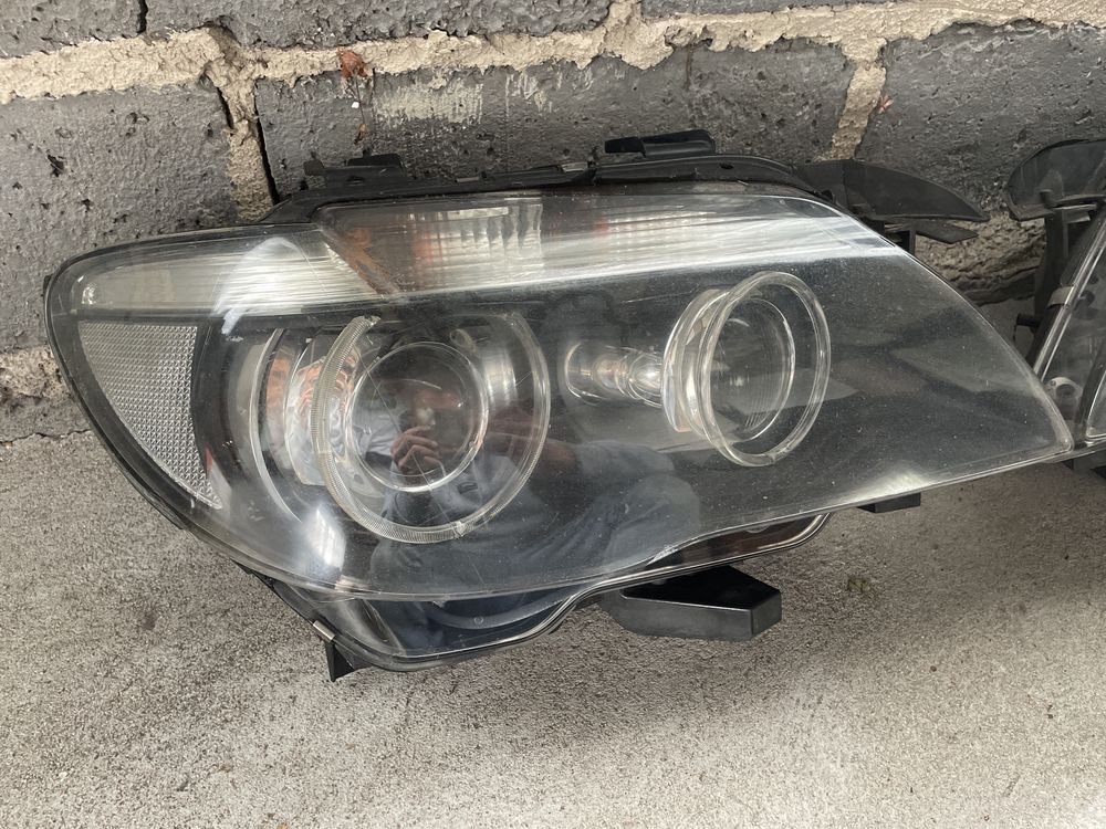 Lampa przednia przod prawa lewa xenon BMW e65 e66 lift LCI