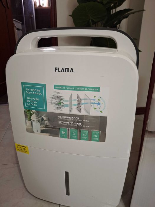 Desumificador Flama como novo