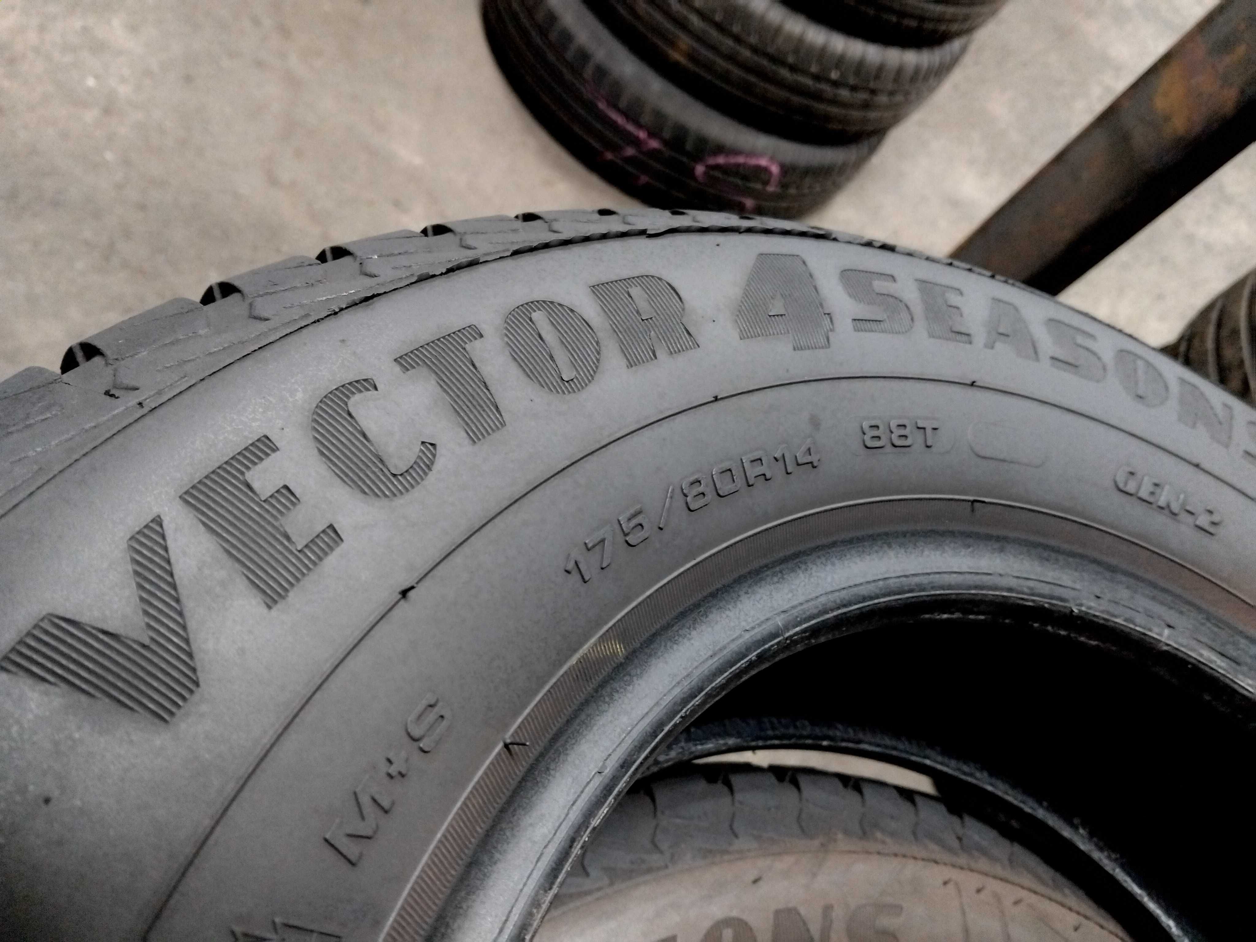 Шини бу 175/80 R14 Goodyear Vector 4 Season Пара
