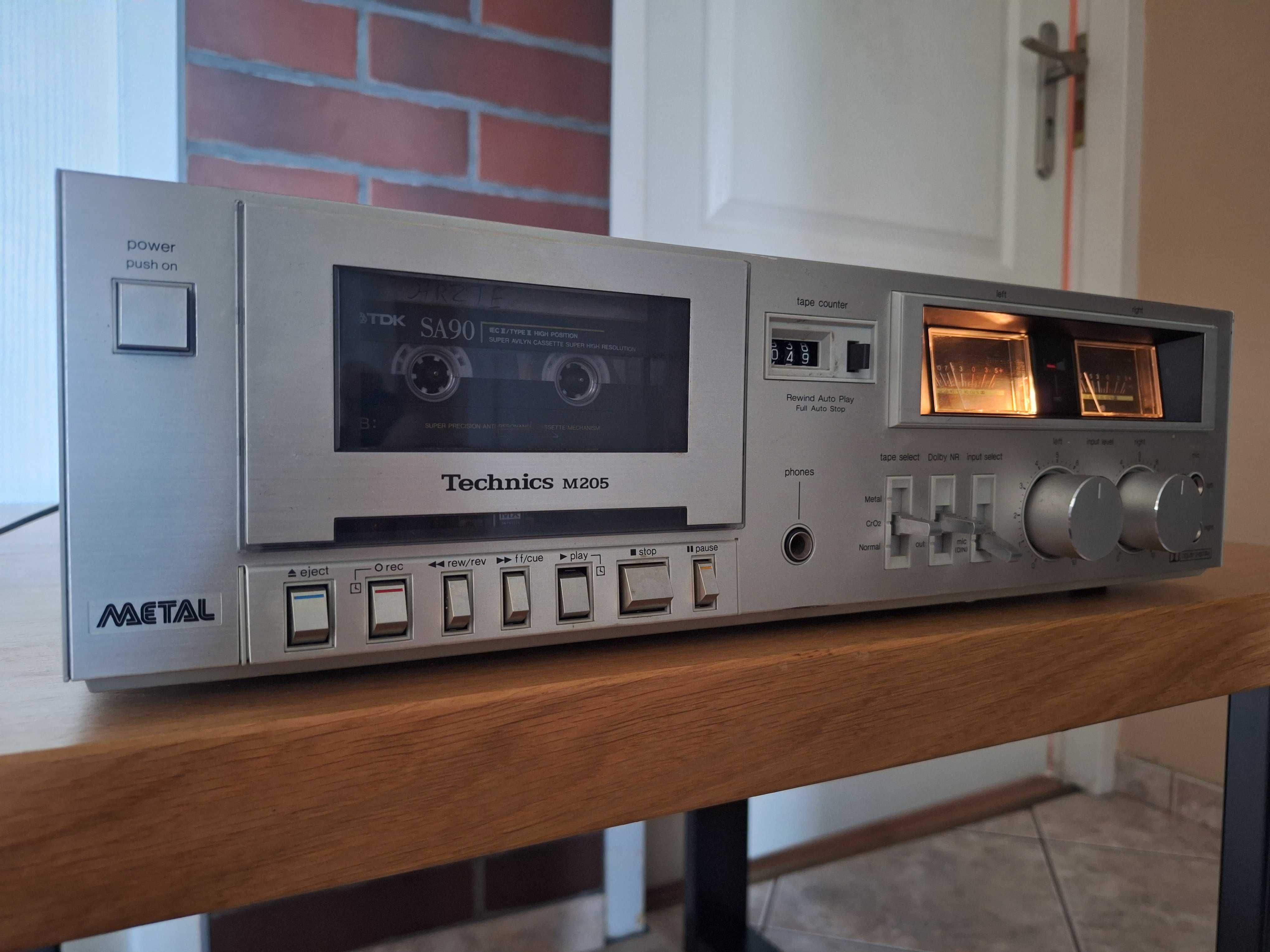 magnetofon deck Technics M205