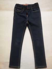 Spodnie jeansy rurki rozmiar 110 dla dziewczynki tape a l'oeil