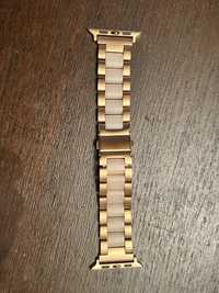 Złota bransoletka Apple Watch 7 45mm