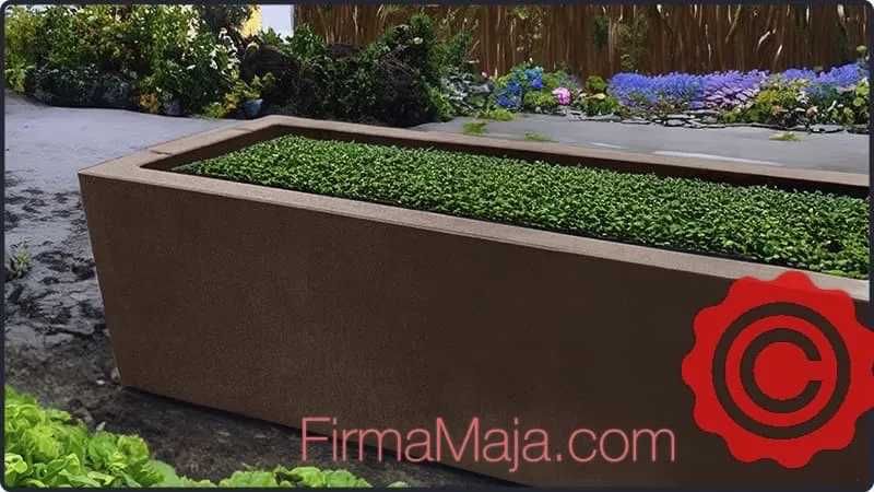 Donice Tarasowe Prostokątne 2 rozmiary Duża i Mała Dostawa cała Polska