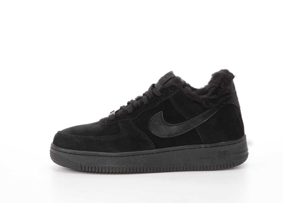 Зимние кроссовки Nike Air Force 1 Low Winter Fur зимові кросівки найк