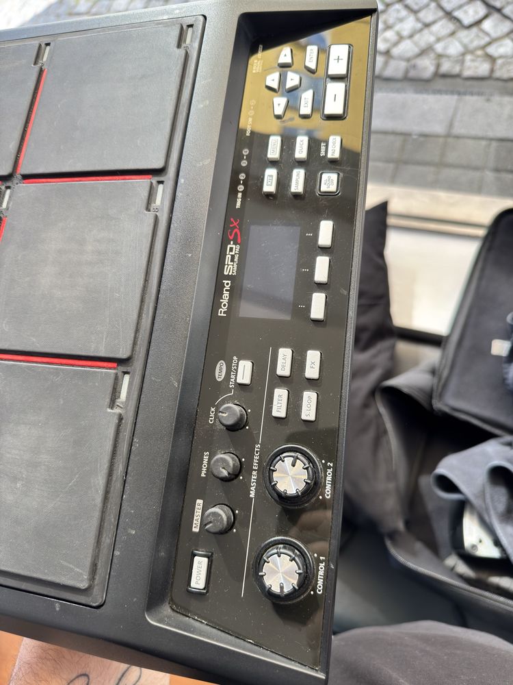 Roland SPD-SX com Flightcase